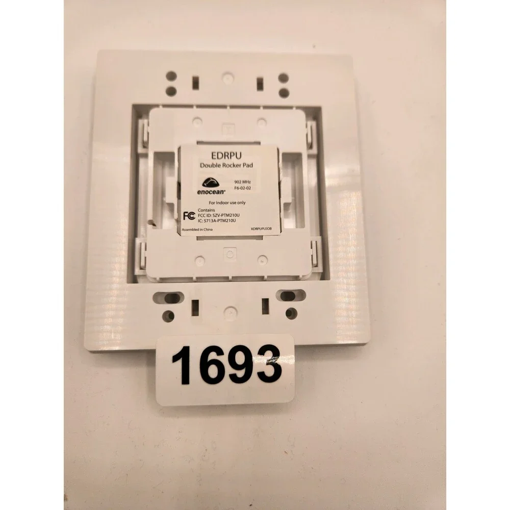 Fulham EnOcean Single Rocker Pad Bluetooth Switch ESRPB-W-EO, 2.4GHz New